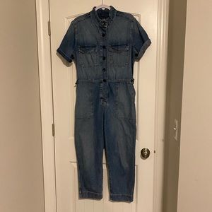 Gap Utility Denim Jumpsuit